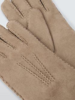 John Lewis Women's Sheepskin Gloves - view 2, Nude