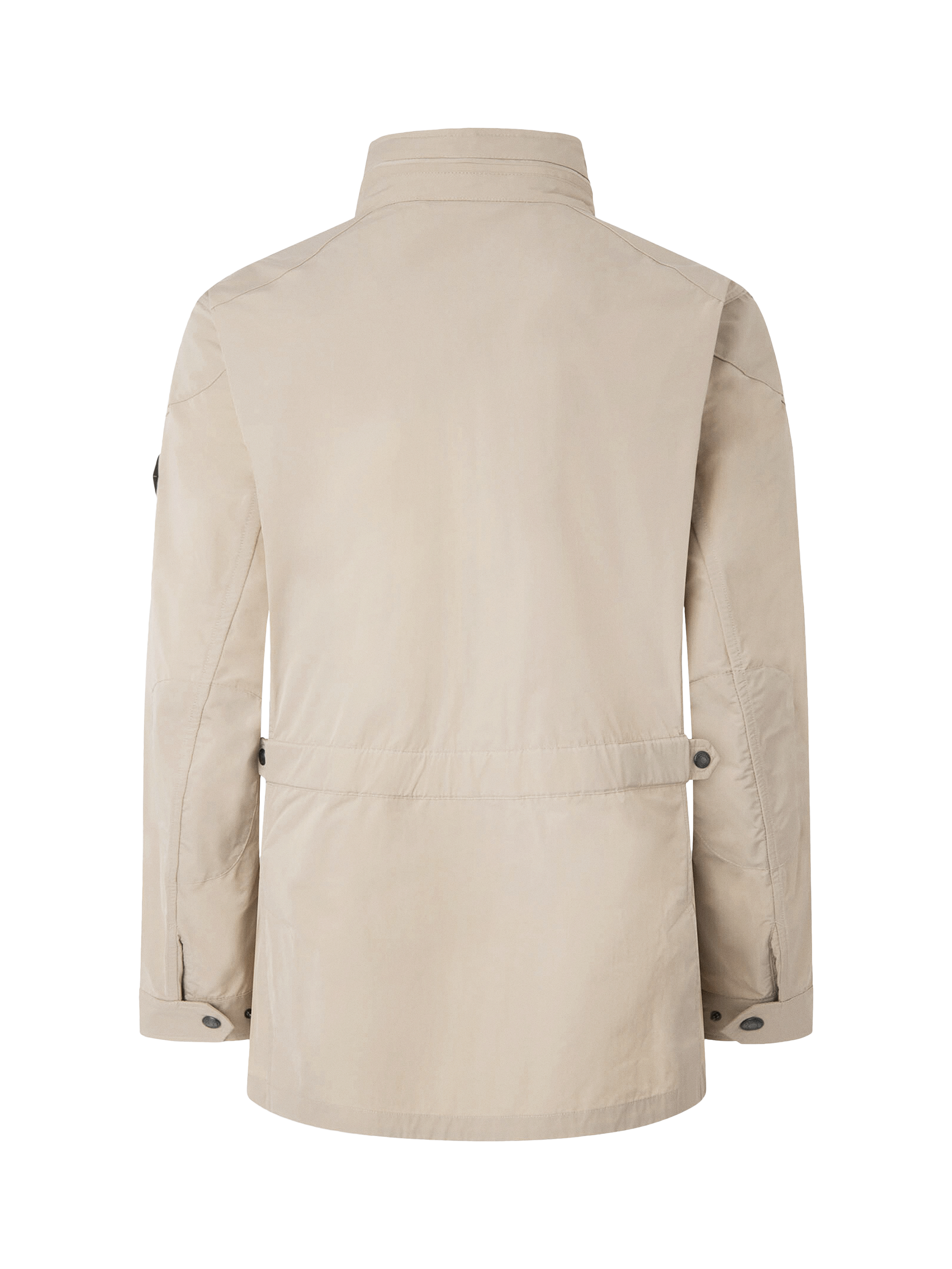 Product image 8 of 8, which shows Hackett London Water-Resistant Cargo Jacket, Taupe Beige, Taupe Beige, XS