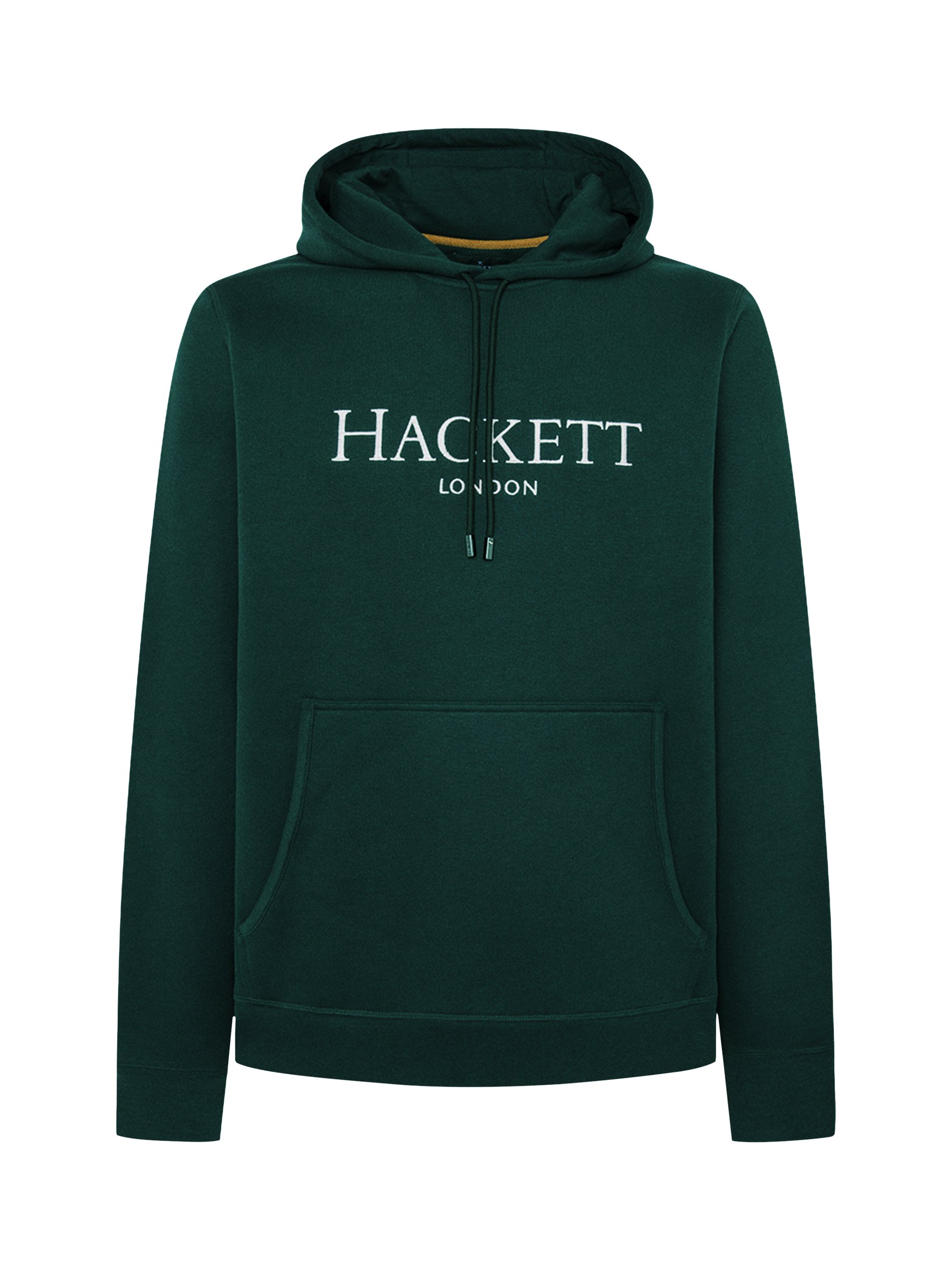 Hackett London Heritage Classic Fit Hoodie Forest Night Green