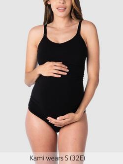 Hotmilk My Necessity FlexFit Nursing Camisole, Black, Black