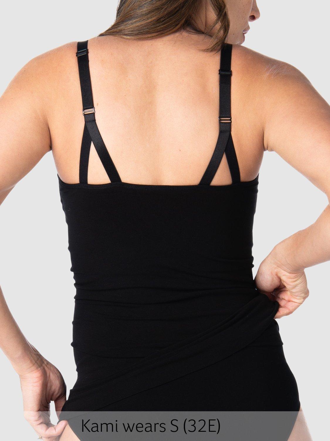 Product image 5 of 6, which shows Hotmilk My Necessity Nursing Cami, Black, S