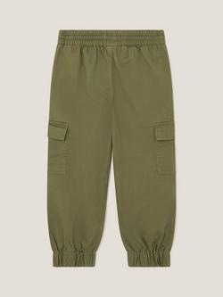 Monsoon Kids' Cargo Pants, Khaki - view 2, Khaki