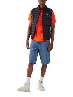 JOTT Men's Sleeveless Packable Down Jacket, Black