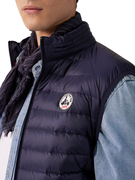 JOTT Men's Sleeveless Packable Down Jacket - view 2, Navy