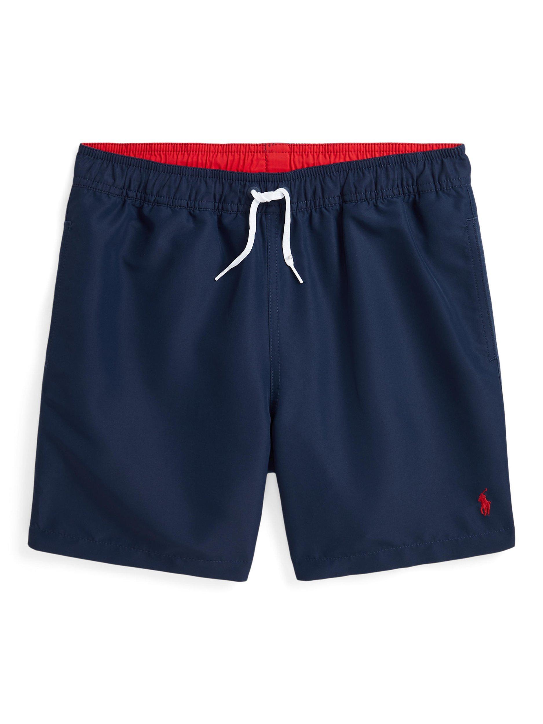 Product image 1 of 2, which shows Ralph Lauren Kids' Swim Shorts, Newport Navy, 2 years