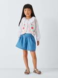 John Lewis Kids' Embroidered Waistcoat, Multi