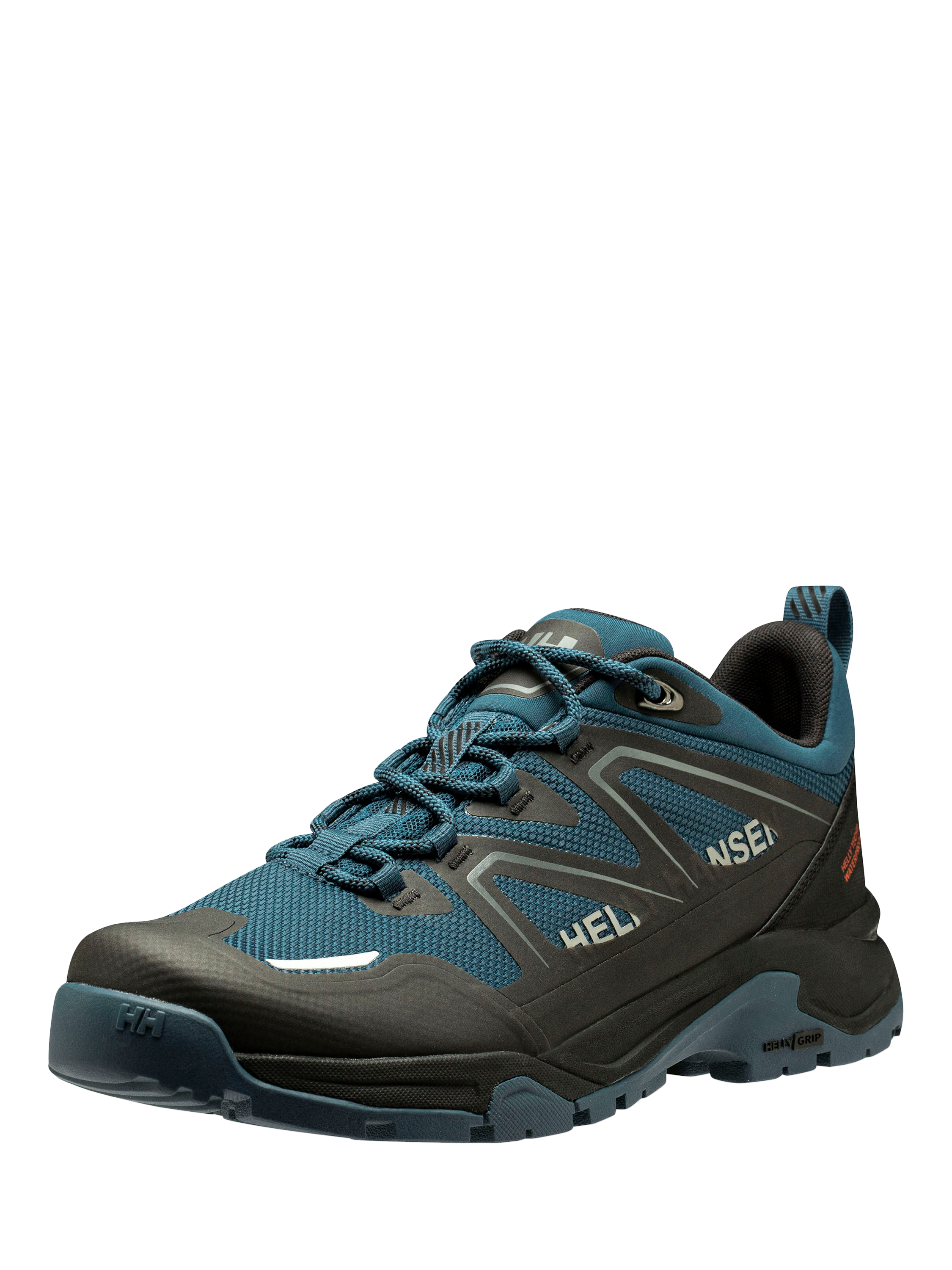 Product image 4 of 5, which shows Helly Hansen Men's Cascade Low-Cut Hiking Boots, Dive / Black, 7