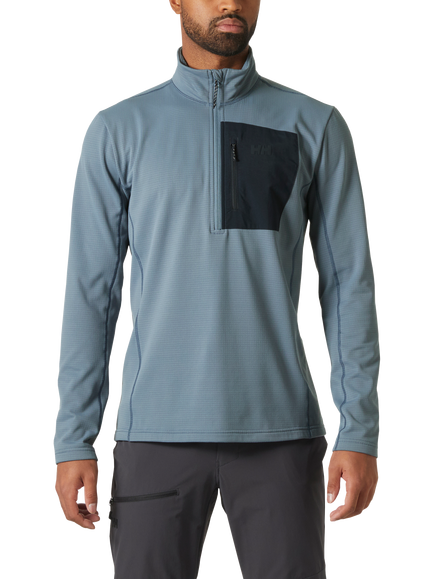 Helly Hansen Men's Versalite Fleece Hoodie, Washed Navy, Washed Navy