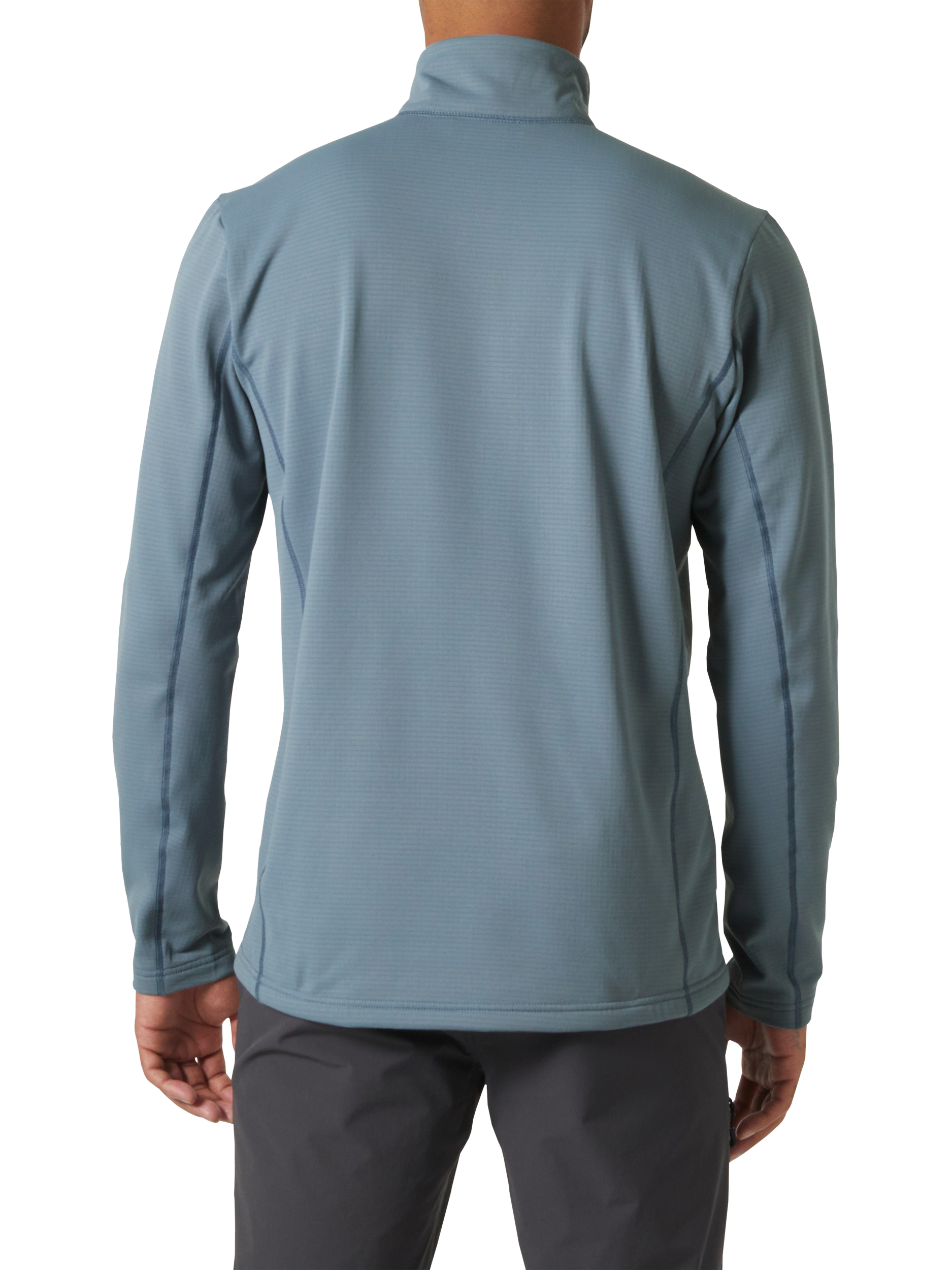 Product image 2 of 4, which shows Helly Hansen Men's Versalite Fleece Hoodie, Washed Navy, M