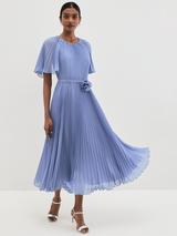 Phase Eight Sienna Tuxedo Dress, Light Blue