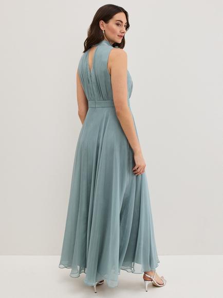 Phase Eight Lucinda Maxi Dress, Pale Blue - view 2, Pale Blue