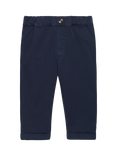 Trotters Baby Jacob Slim Fit Trousers, Navy