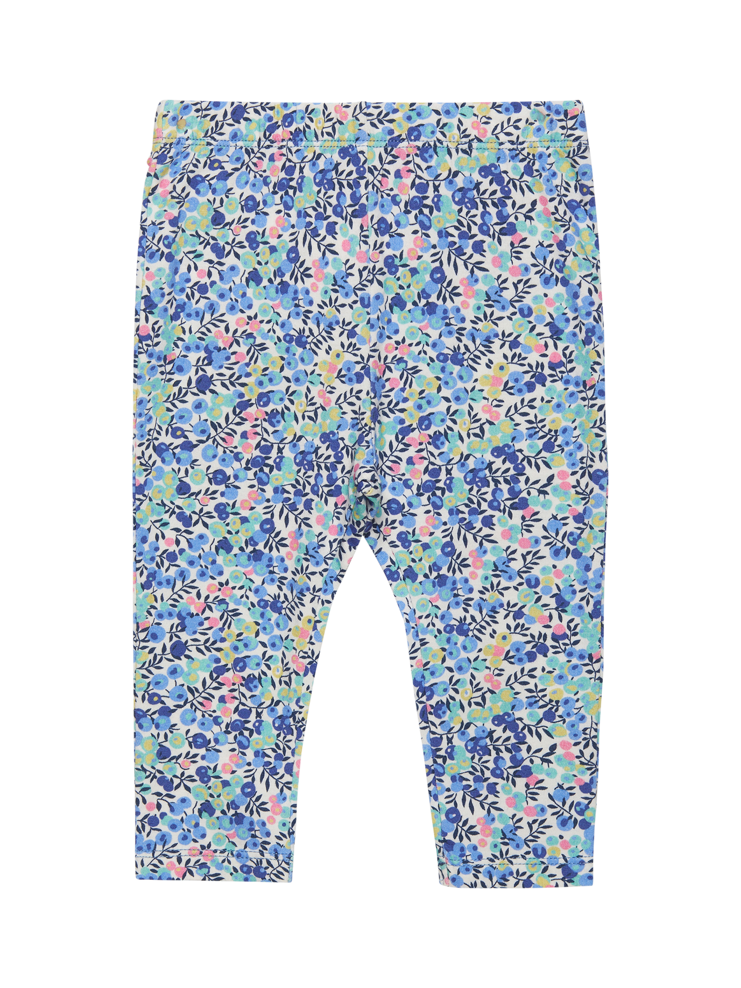 Product image 1 of 3, which shows Trotters Baby Wiltshire Print Leggings, Neon  Wiltshire, 3-6 months