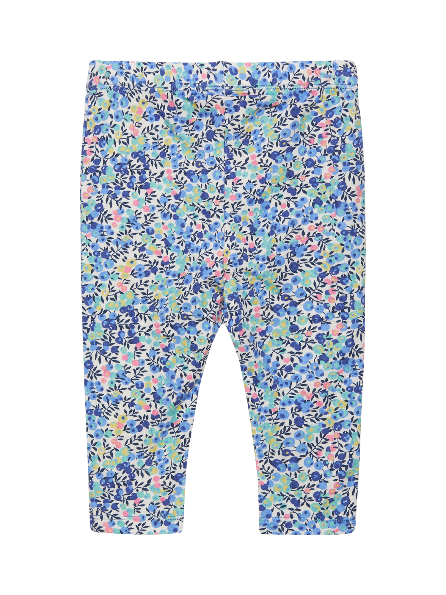 Product image 2 of 3, which shows Trotters Baby Wiltshire Print Leggings, Neon  Wiltshire, 3-6 months