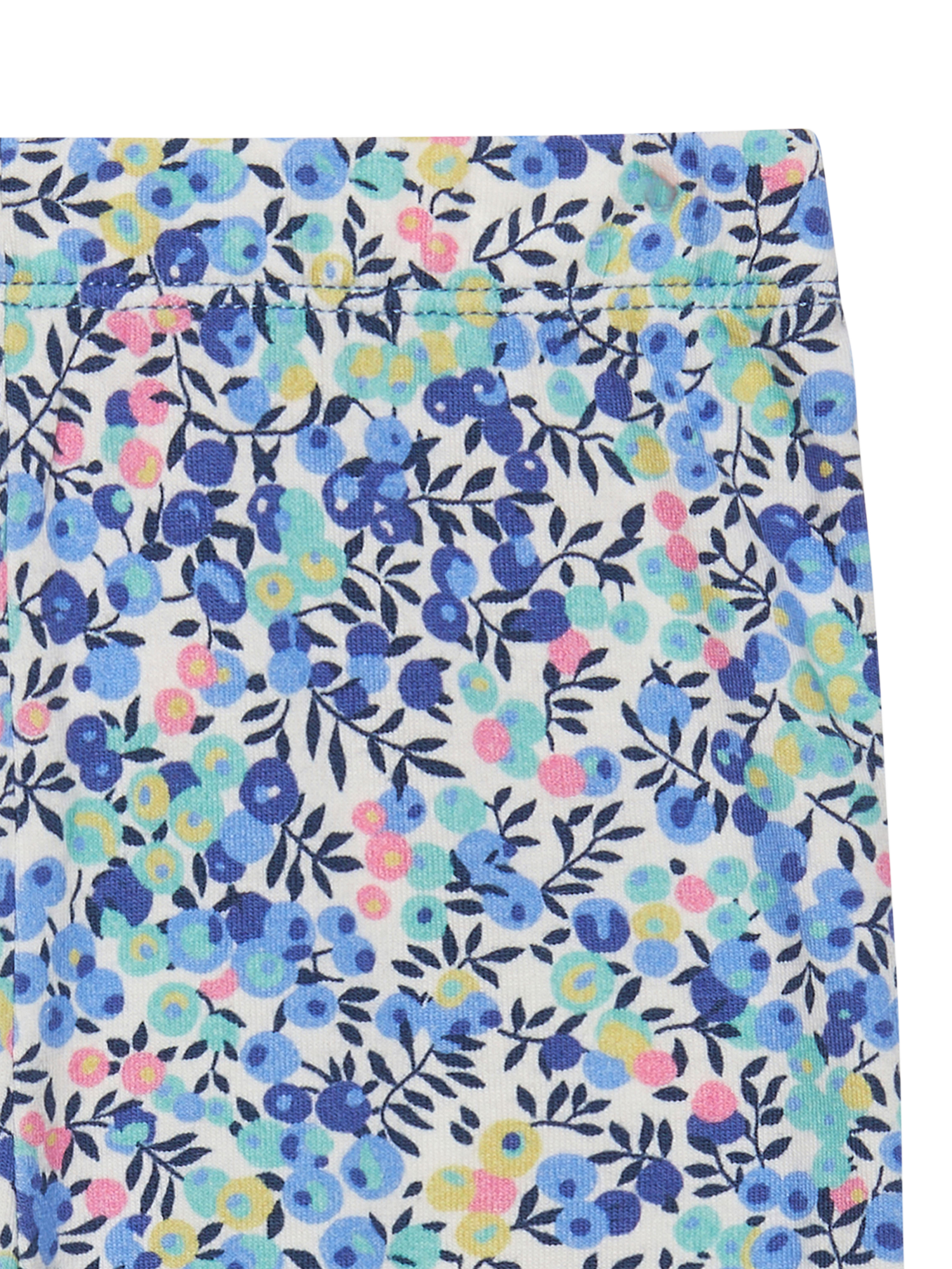 Product image 3 of 3, which shows Trotters Baby Wiltshire Print Leggings, Neon  Wiltshire, 3-6 months