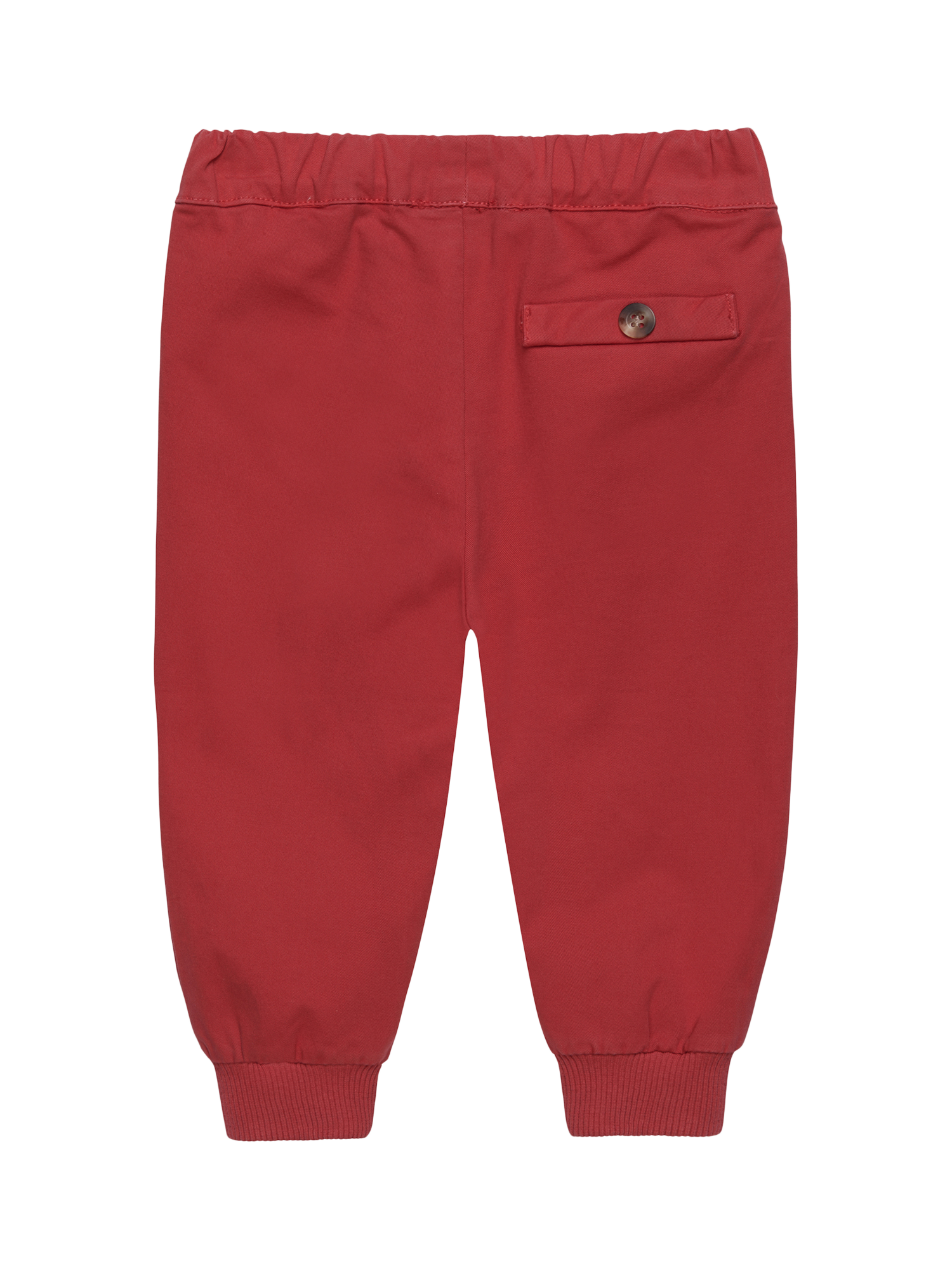 Product image 2 of 3, which shows Trotters Baby Orly Trousers, Red, 6-12 months