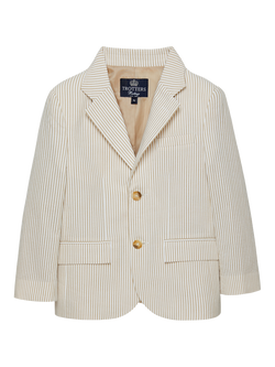 Trotters Heritage Kids' Sebastian Blazer, Oatmeal