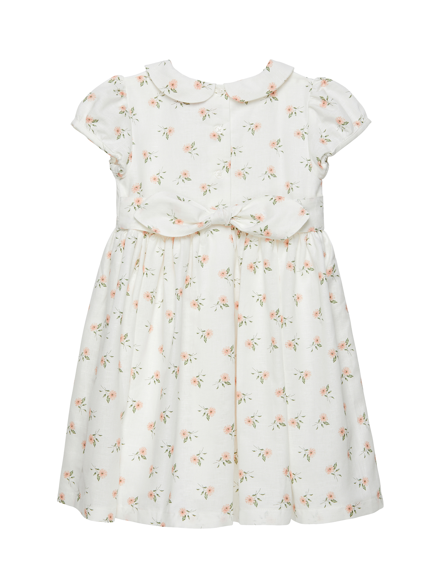 Product image 2 of 3, which shows Trotters Kids' Lily Floral Dress, Multi, 2 years