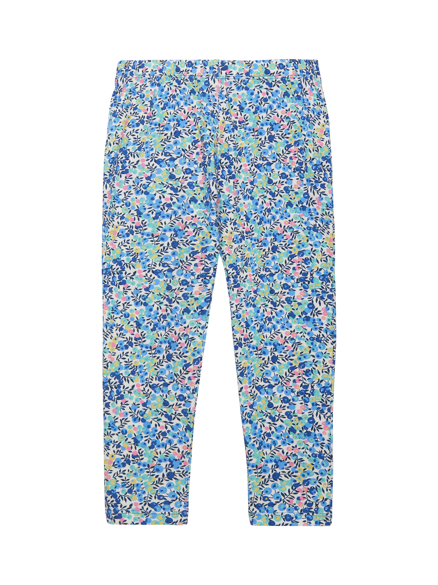 Product image 1 of 3, which shows Trotters Kids' Wiltshire Print Leggings, Neon  Wiltshire, 2-3 years