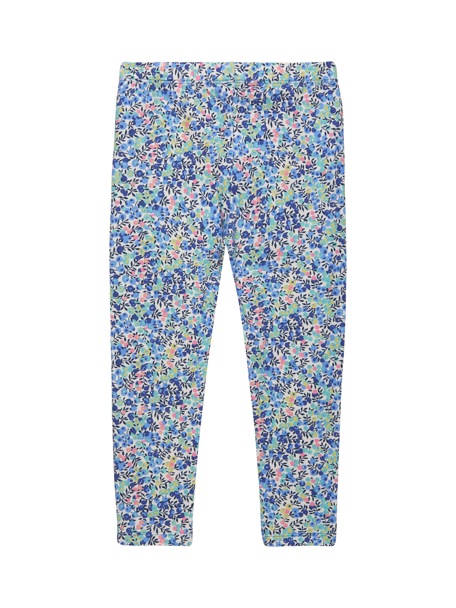 Product image 2 of 3, which shows Trotters Kids' Wiltshire Print Leggings, Neon  Wiltshire, 2-3 years