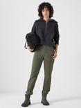 HUSH Tanya Tapered Chinos, Olive Green