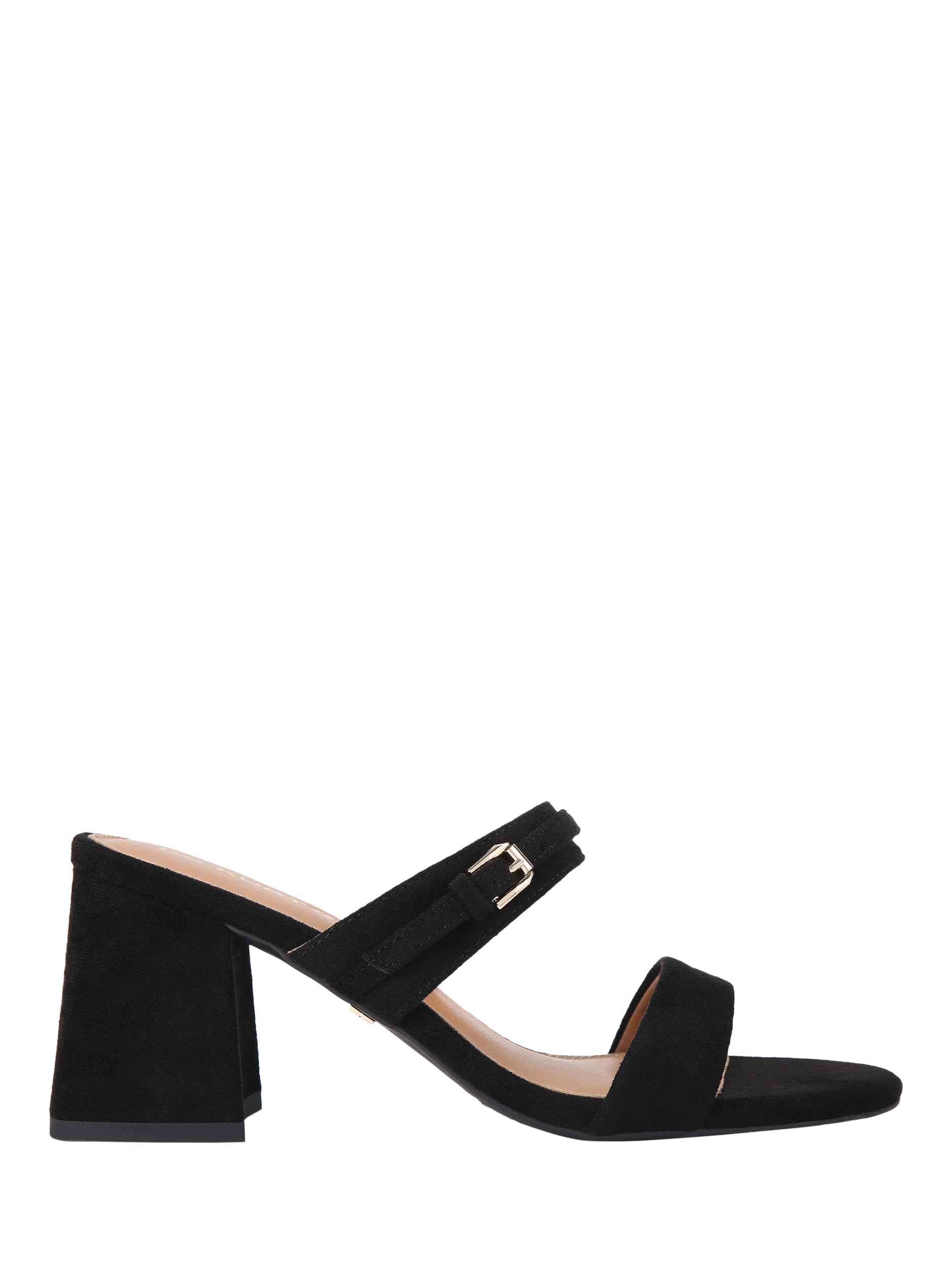 KG Kurt Geiger Precious Block Heel Sandals, Black