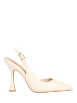 KG Kurt Geiger Aria Court Shoes, Natural Putty