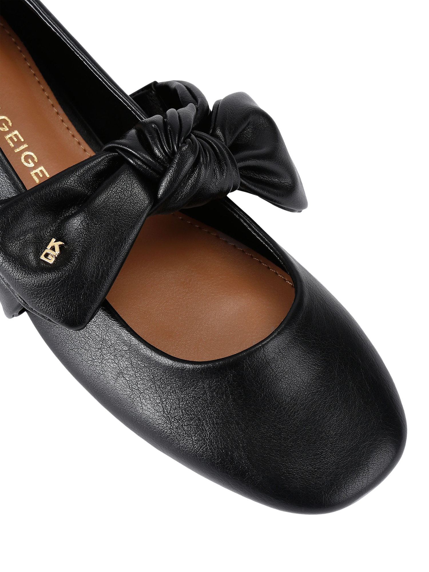 Product image 5 of 5, which shows KG Kurt Geiger Master 2 Ballet Shoes, Black, 5