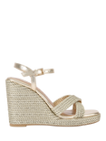 KG Kurt Geiger Phoebe 2 Wedge Heel Espadrille Sandals, Gold