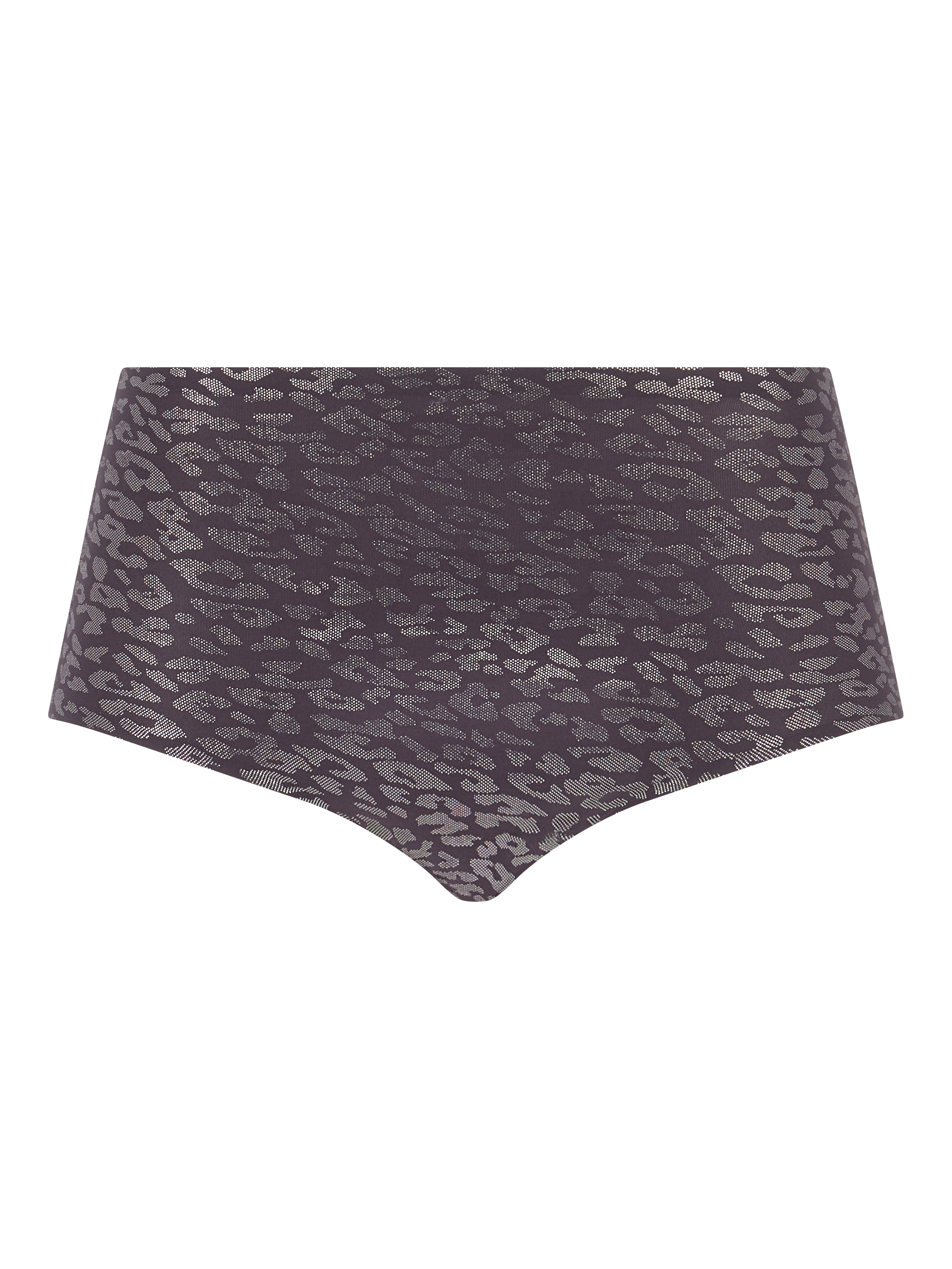 Product image 5 of 5, which shows Chantelle Soft Stretch High Waist Knickers, Ink Shimmer, One Size