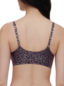 Chantelle Soft Stretch Padded Bralette - view 2, Ink Shimmer