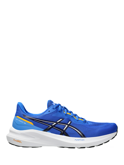ASICS Men's GT-1000 13 Running Shoes, Blue/White, Blue/White
