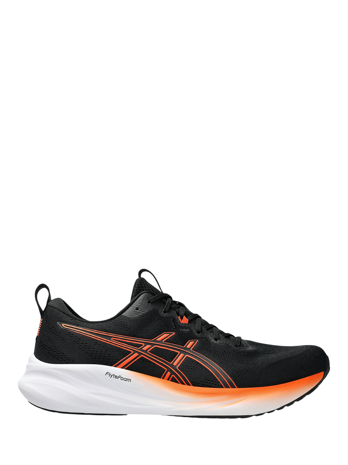 Product image 1 of 8, which shows ASICS Men's GEL-PULSE 16 Training Shoes, Black/ Orange, 9.5