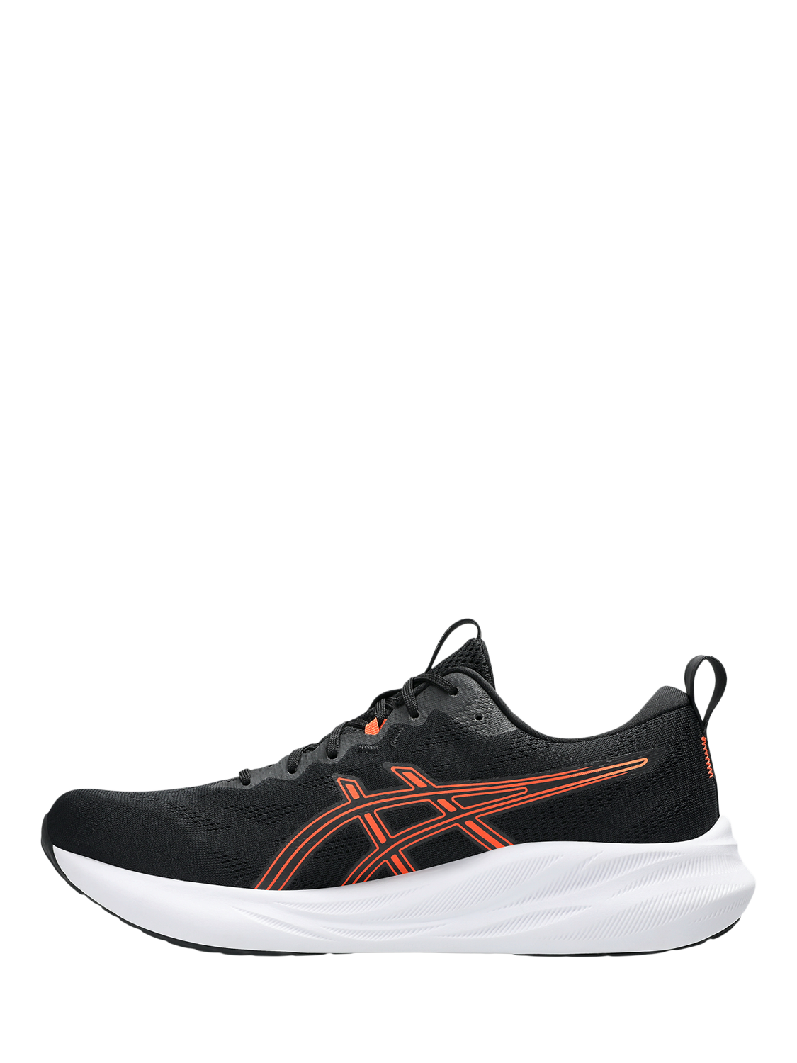 Product image 2 of 8, which shows ASICS Men's GEL-PULSE 16 Training Shoes, Black/ Orange, 9.5