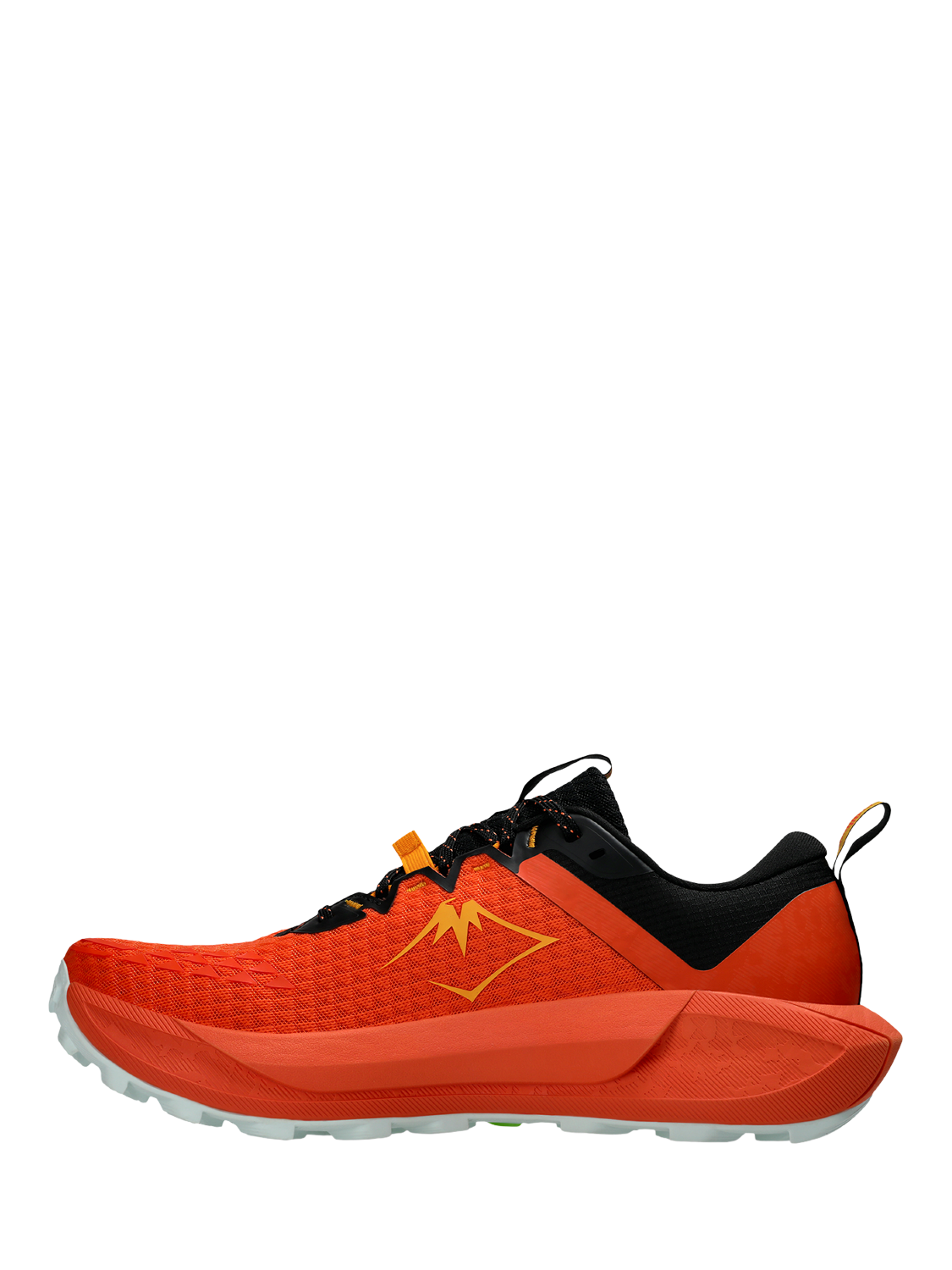 Product image 2 of 6, which shows ASICS Men's GEL-TRABUCO 13 Trail Running Shoes, Nova Orange/ Aqua, 7