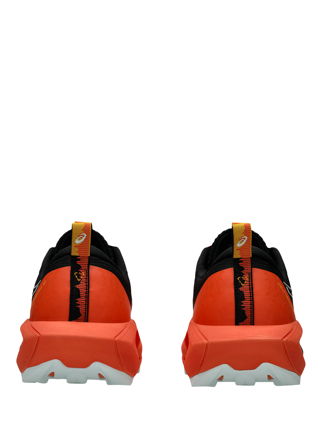 Product image 5 of 6, which shows ASICS Men's GEL-TRABUCO 13 Trail Running Shoes, Nova Orange/ Aqua, 7