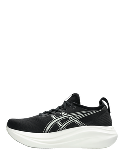 ASICS Women's GEL-NIMBUS 27 Running Shoes, Black/Lake Grey - view 2, Black/Lake Grey