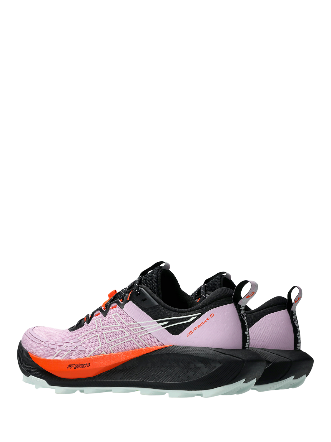 Product image 5 of 8, which shows ASICS Women's GEL-TRABUCO 13 Trail Running Shoes, Ube/Pure Aqua, 4.5