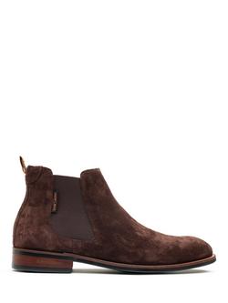 Simon Carter Trex Suede Chelsea Boots, Brown