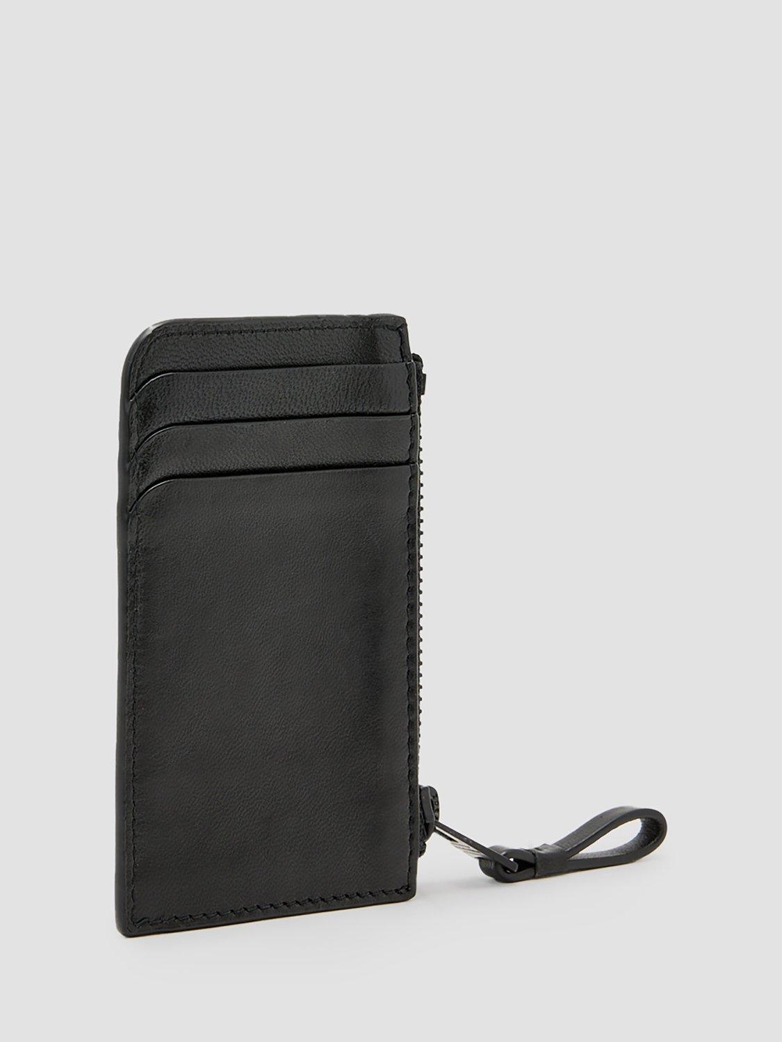 Product image 5 of 5, which shows AllSaints Orlando Isamu Leather Wallet, Black