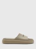 AllSaints Dune Sliders, Stone Grey