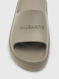 AllSaints Dune Sliders, Stone Grey