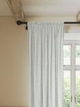 John Lewis Cotton Stripe Slot Top Voile Panel