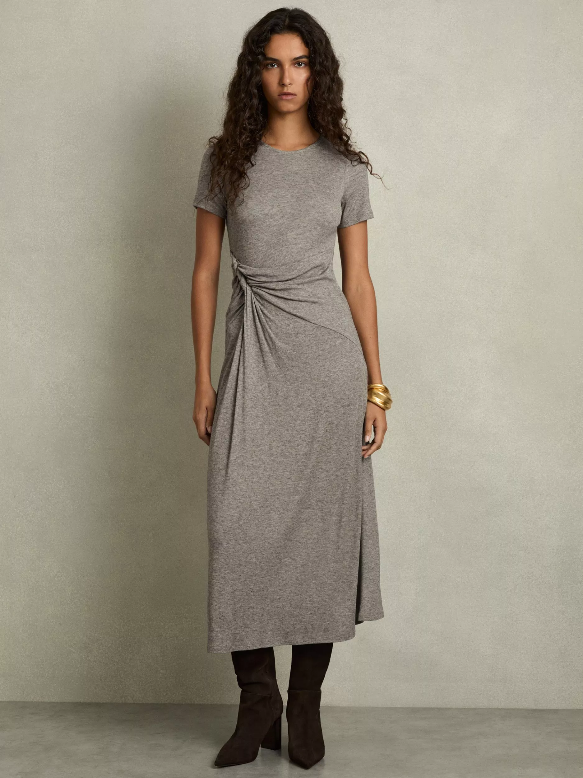 Reiss grey dress sales