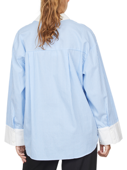 Sisters Point Viska Stripe Shirt, Blue/White - view 2, Blue/White