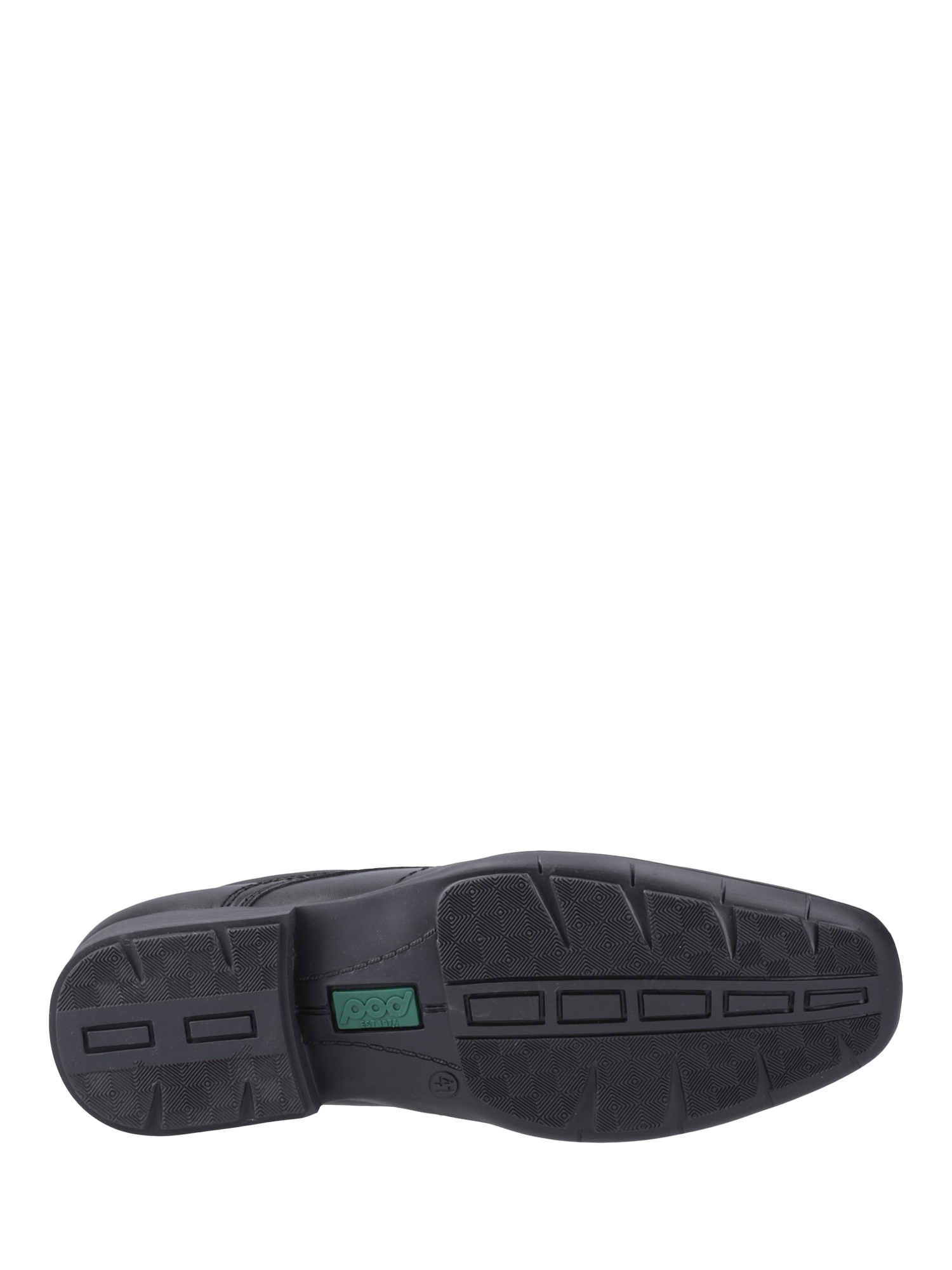 Product image 4 of 4, which shows Pod Angus Leather Derby Shoes, Black, 6