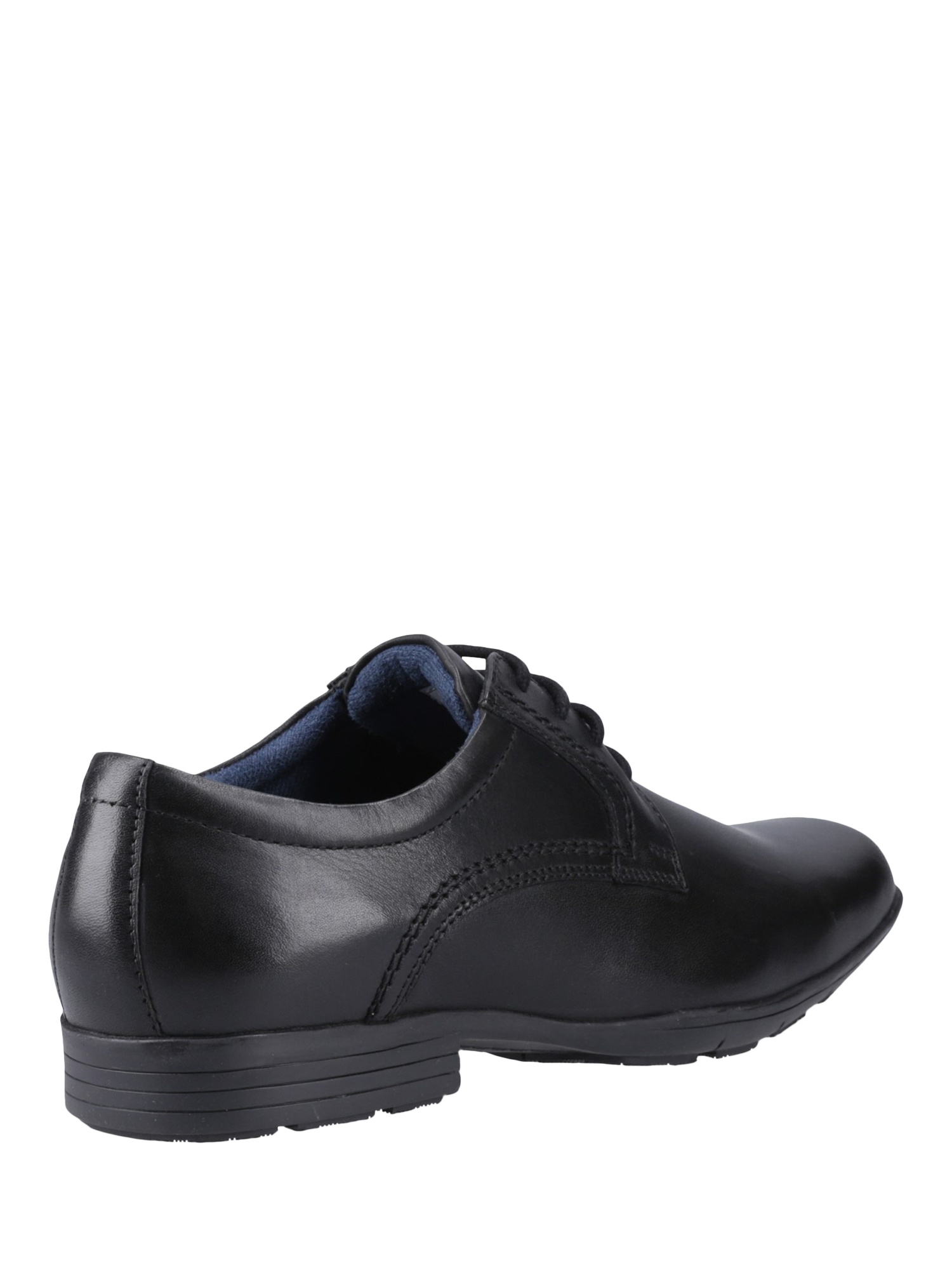 Product image 3 of 4, which shows Pod Kids' Alec Lace Up Leather School Shoes, Black, 3