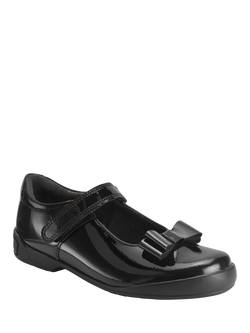 Start-Rite Kids' Flourish Patent Shoes, Black Leather - view 2, Black Leather
