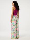 Fabienne Chapot Brent Floral Print Organic Cotton Blend Trousers, Multi