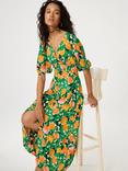 Fabienne Chapot Ana Floral Print Midi Dress, Multi